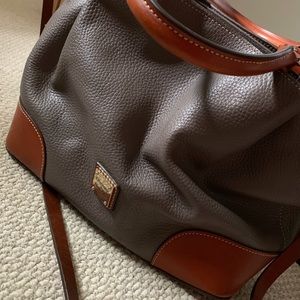 Dooney & Bourke elephant gray crossbody purse